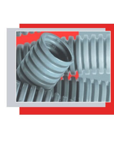 Труба гофрированная ПВХ тяжелая, с зондом диам. 25 мм (50м) Экопласт 11125 в Назрани Труба гофрированная Pintop.ru