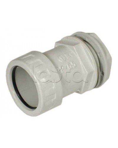 Муфта «труба-коробка» D25 мм Экопласт 42725 в Назрани Аксессуары для труб (ОКЛ) Экопласт Pintop.ru