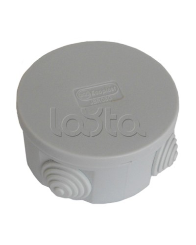 Коробка распределительная о/п с крышкой D80х40 мм, 4 вых., без галагена Экопласт 44005HF в Назрани Распределительные коробки Pintop.ru