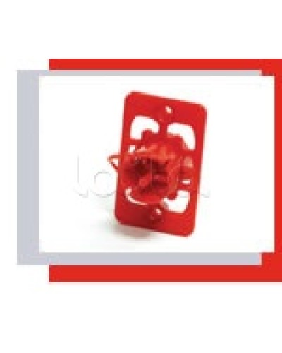 Втулка концевая для заливки в бетон 20/32мм (красный) Экопласт 44608 в Назрани Крепежные изделия Pintop.ru