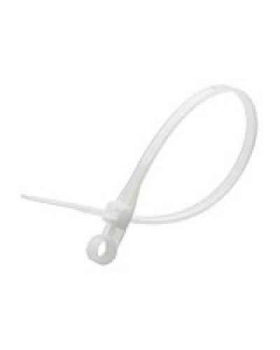 Хомут кабельный 3,5x110 мм с монтажным отверстием Экопласт 45109 в Назрани Стяжки-хомуты Pintop.ru