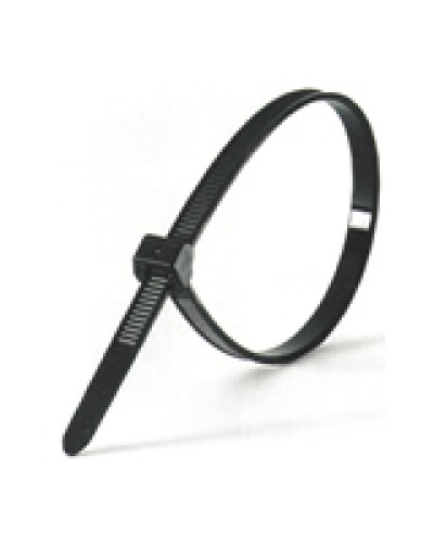 Хомут кабельный 4,8x300 мм, черный (100 шт/уп) Экопласт 45302BL в Назрани Стяжки-хомуты Pintop.ru