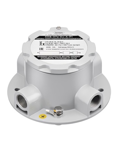 Коробка коммутационная взрывозащищенная Эридан ККВ-07е-Ex-А-Р1-К-БК1 в Назрани Комутационные взрывозащищенные коробки Pintop.ru