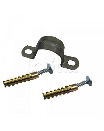 Дюбель-хомут клоп (двухлапковый) 48-50 мм Гефест (100 шт/уп) в Назрани Держатели, клипсы, скобы Pintop.ru