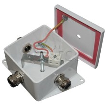 Коробка монтажная огнестойкая Гефест КМ-О (6к*6,0)-IP66 два ввода 100х100