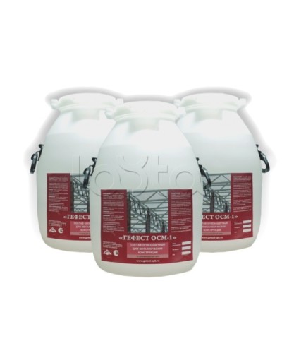 Cостав огнезащитный для металлических конструкций Гефест ОСМ-1 в Назрани Огнезащитные краски Pintop.ru