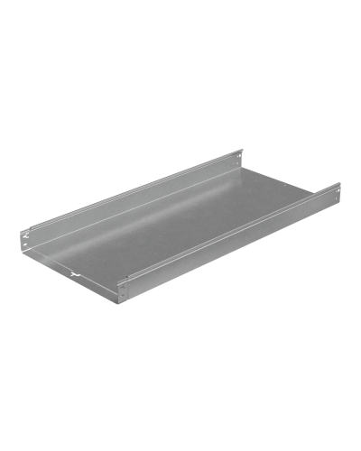 Лоток неперфорированный 80х500х1,2 L2500 мм Быстрый монтаж ПЛЮС HD85 КМ-профиль (LNplus80-500-1.2-2500 HD85) в Назрани Кабельные лотки Pintop.ru