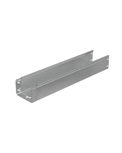 Лоток неперфорированный 100х150х1,2 L4000 мм Быстрый монтаж ПЛЮС КМ-профиль (LNplus100-150-1.2-4000) в Назрани Кабельные лотки Pintop.ru