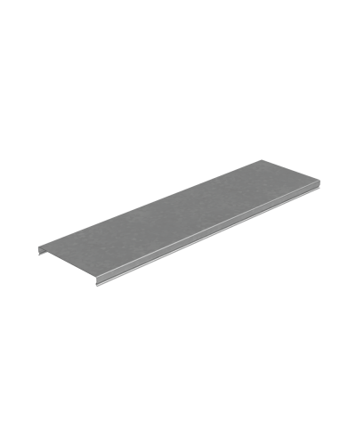 Крышка лотка 150х0,8 L2000 мм ПЛЮС INOX304 КМ-Профиль (KLplus150-0.8-2000 INOX304) в Назрани Аксессуары для лотков Pintop.ru