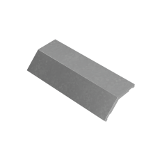 Крышка внешнего вертикального угла 45 гр. 400 мм "ПЛЮС" КМ-Профиль (KVLplus45-400)