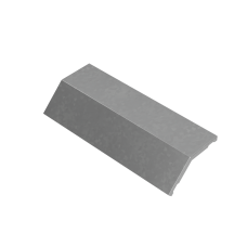 Крышка внешнего вертикального угла 45 гр. 400 мм "ПЛЮС" КМ-Профиль (KVLplus45-400)