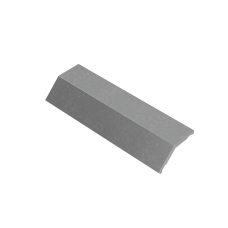 Крышка внешнего вертикального угла 45 гр. 500 мм "ПЛЮС" HD85 КМ-профиль (KVLplus45-500 HD85)