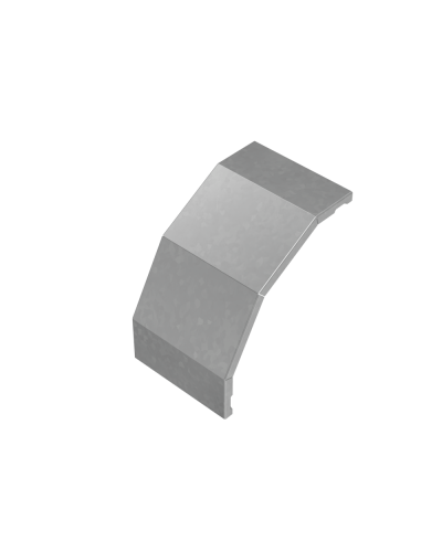 Крышка внешнего вертикального угла 90 гр. 150 мм ПЛЮС HD85 КМ-профиль (KVLplus90-150 HD85) в Назрани Аксессуары для лотков Pintop.ru