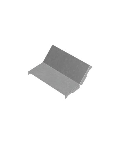 Крышка внутреннего вертикального угла 45 гр. 150 мм ПЛЮС HD85 КМ-профиль (KNLplus45-150 HD85) в Назрани Аксессуары для лотков Pintop.ru