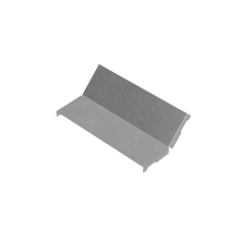 Крышка внутреннего вертикального угла 45 гр. 200 мм "ПЛЮС" КМ-Профиль (KNLplus45-200)