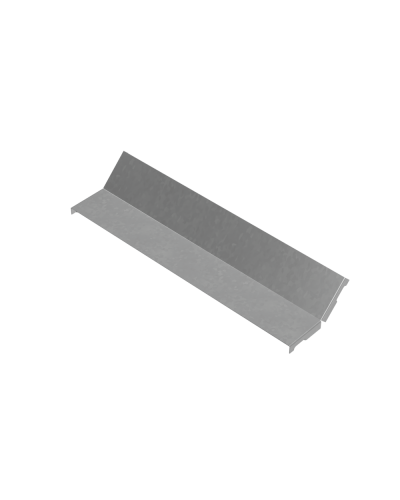 Крышка внутреннего вертикального угла 45 гр. 400 мм ПЛЮС КМ-Профиль (KNLplus45-400) в Назрани Аксессуары для лотков Pintop.ru