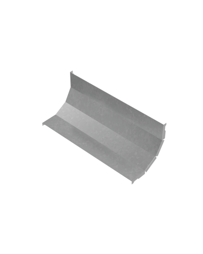 Крышка внутреннего вертикального угла 90 гр. 400 мм ПЛЮС INOX304 КМ-Профиль (KNLplus90-400 INOX304) в Назрани Аксессуары для лотков Pintop.ru