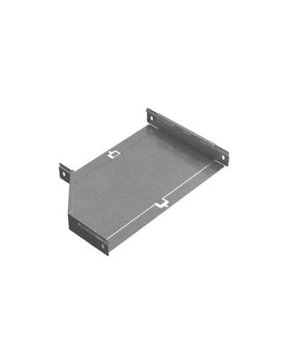 Переходник правый 50х300-400 мм ПЛЮC INOX304 КМ-Профиль (PDplus50-300-400-R INOX304) в Назрани Аксессуары для лотков Pintop.ru