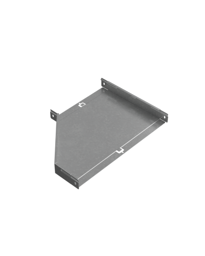 Переходник правый 50х300-500 мм ПЛЮC INOX304 КМ-Профиль (PDplus50-300-500-R INOX304) в Назрани Аксессуары для лотков Pintop.ru