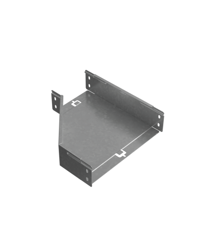 Переходник правый 80х150-300 мм ПЛЮC INOX304 КМ-Профиль (PDplus80-150-300-R INOX304) в Назрани Аксессуары для лотков Pintop.ru