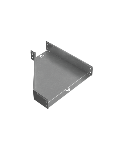 Переходник правый 80х150-400 мм ПЛЮC INOX304 КМ-Профиль (PDplus80-150-400-R INOX304) в Назрани Аксессуары для лотков Pintop.ru