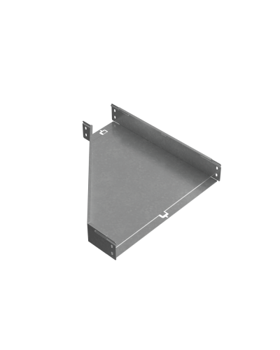 Переходник правый 80х150-500 мм ПЛЮC INOX304 КМ-Профиль (PDplus80-150-500-R INOX304) в Назрани Аксессуары для лотков Pintop.ru