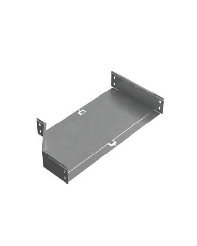 Переходник правый 80х400-500 мм ПЛЮC INOX304 КМ-Профиль (PDplus80-400-500-R INOX304) в Назрани Аксессуары для лотков Pintop.ru