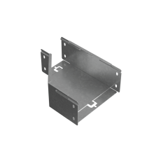 Переходник правый 100х100-200 мм "ПЛЮC" INOX304 КМ-Профиль (PDplus100-100-200-R INOX304)