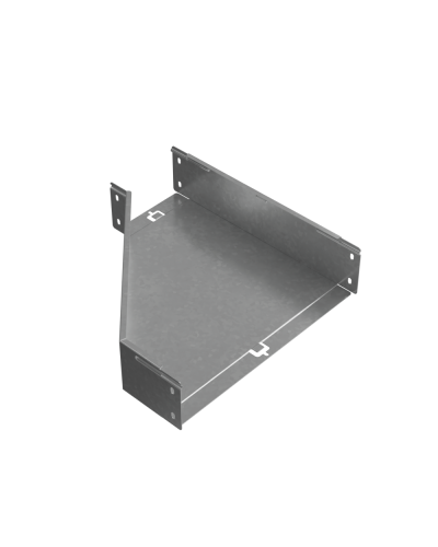 Переходник правый 100х150-400 мм ПЛЮC INOX304 КМ-Профиль (PDplus100-150-400-R INOX304) в Назрани Аксессуары для лотков Pintop.ru