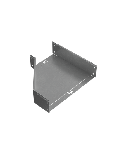 Переходник правый 100х200-400 мм ПЛЮС HD85 КМ-профиль (PDplus100-200-400-R HD85) в Назрани Аксессуары для лотков Pintop.ru