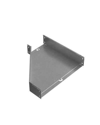 Переходник правый 100х200-500 мм ПЛЮС HD85 КМ-профиль (PDplus100-200-500-R HD85) в Назрани Аксессуары для лотков Pintop.ru