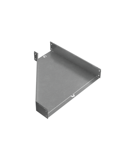 Переходник правый 100х200-600 мм ПЛЮС HD КМ-Профиль (PDplus100-200-600-R HD) в Назрани Аксессуары для лотков Pintop.ru