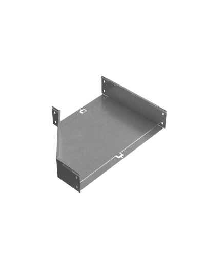 Переходник правый 100х300-500 мм ПЛЮС INOX304 КМ-Профиль (PDplus100-300-500-R INOX304) в Назрани Аксессуары для лотков Pintop.ru