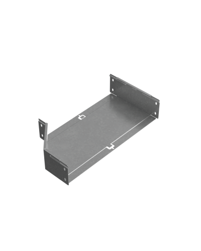 Переходник правый 100х400-500 мм ПЛЮС HD КМ-Профиль (PDplus100-400-500-R HD) в Назрани Аксессуары для лотков Pintop.ru