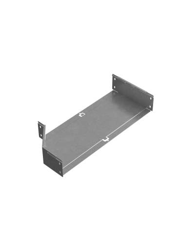 Переходник правый 100х500-600 мм ПЛЮC INOX304 КМ-Профиль (PDplus100-500-600-R INOX304) в Назрани Аксессуары для лотков Pintop.ru