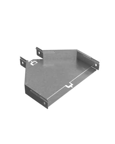 Переходник центральный 50х100-300 мм ПЛЮС КМ-Профиль (PDplus50-100-300-C) в Назрани Аксессуары для лотков Pintop.ru