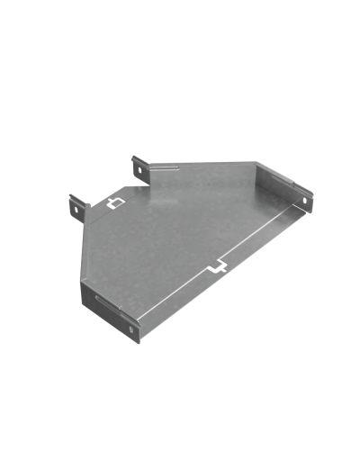 Переходник центральный 50х150-400 мм ПЛЮС INOX304 КМ-Профиль (PDplus50-150-400-C INOX304) в Назрани Аксессуары для лотков Pintop.ru