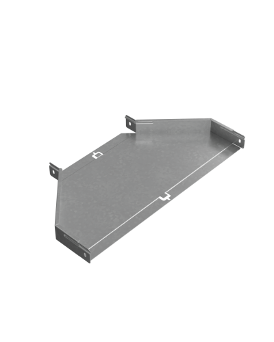 Переходник центральный 50х300-600 мм ПЛЮС INOX304 КМ-Профиль (PDplus50-300-600-C INOX304) в Назрани Аксессуары для лотков Pintop.ru