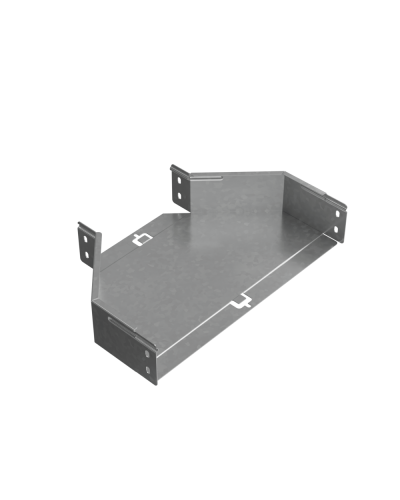 Переходник центральный 80х200-400 мм ПЛЮС HD85 КМ-профиль (PDplus80-200-400-C HD85) в Назрани Аксессуары для лотков Pintop.ru