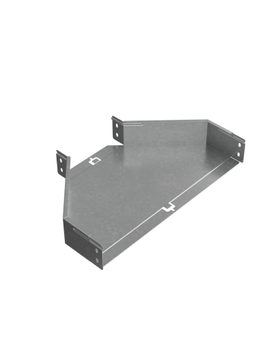 Переходник центральный 80х200-500 мм ПЛЮС HD85 КМ-профиль (PDplus80-200-500-C HD85) в Назрани Аксессуары для лотков Pintop.ru