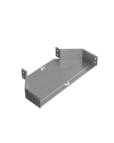 Переходник центральный 80х300-500 мм ПЛЮС HD КМ-Профиль (PDplus80-300-500-C HD) в Назрани Аксессуары для лотков Pintop.ru