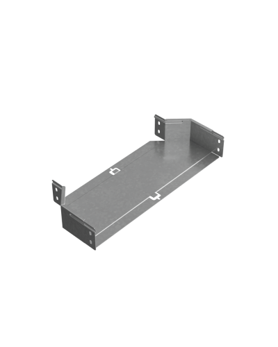 Переходник центральный 80х400-500 мм ПЛЮС INOX304 КМ-Профиль (PDplus80-400-500-C INOX304) в Назрани Аксессуары для лотков Pintop.ru