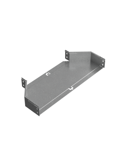 Переходник центральный 80х400-600 мм ПЛЮС КМ-Профиль (PDplus80-400-600-C) в Назрани Аксессуары для лотков Pintop.ru