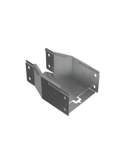 Переходник центральный 100х100-150 мм ПЛЮС HD85 КМ-профиль (PDplus100-100-150-C HD85) в Назрани Аксессуары для лотков Pintop.ru