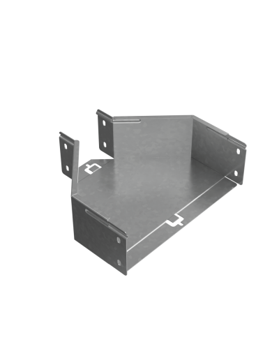 Переходник центральный 100х100-300 мм ПЛЮС INOX304 КМ-Профиль (PDplus100-100-300-C INOX304) в Назрани Аксессуары для лотков Pintop.ru