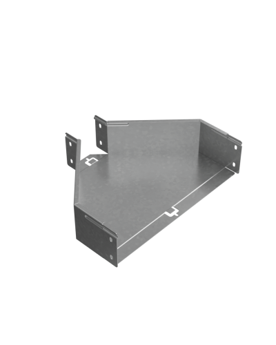 Переходник центральный 100х100-400 мм ПЛЮС INOX304 КМ-Профиль (PDplus100-100-400-C INOX304) в Назрани Аксессуары для лотков Pintop.ru