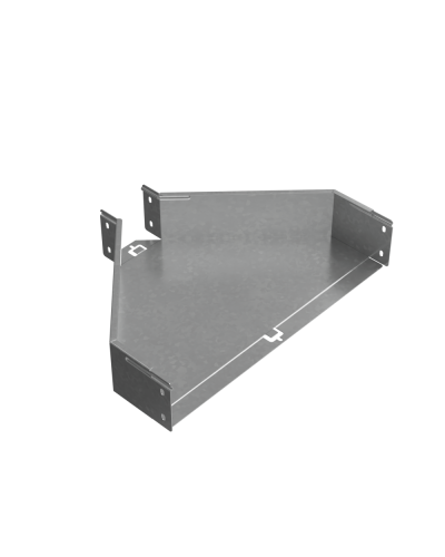 Переходник центральный 100х100-500 мм ПЛЮС HD85 КМ-профиль (PDplus100-100-500-C HD85) в Назрани Аксессуары для лотков Pintop.ru