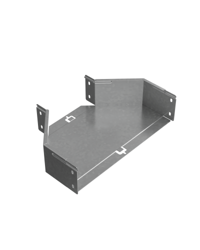 Переходник центральный 100х200-400 мм ПЛЮС INOX304 КМ-Профиль (PDplus100-200-400-C INOX304) в Назрани Аксессуары для лотков Pintop.ru