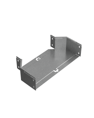 Переходник центральный 100х300-400 мм ПЛЮС INOX304 КМ-Профиль (PDplus100-300-400-C INOX304) в Назрани Аксессуары для лотков Pintop.ru