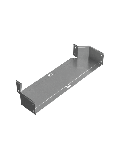 Переходник центральный 100х500-600 мм ПЛЮС INOX304 КМ-Профиль (PDplus100-500-600-C INOX304) в Назрани Аксессуары для лотков Pintop.ru